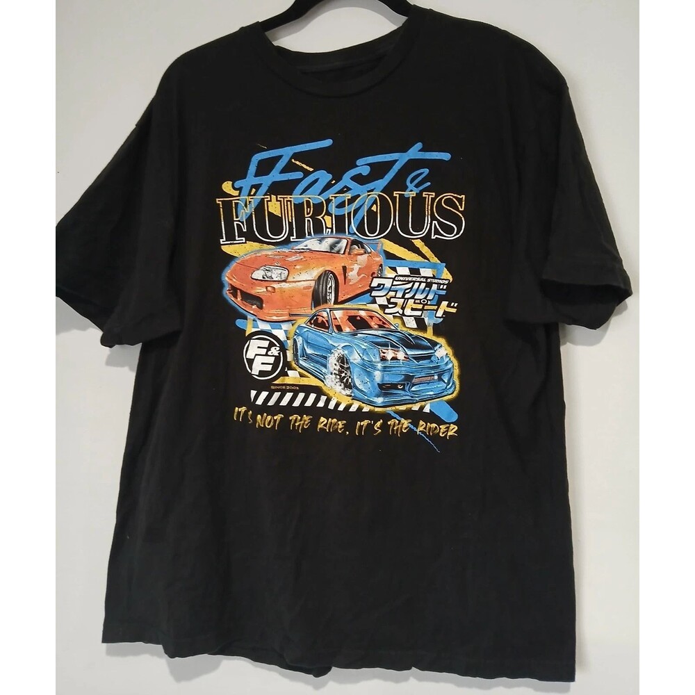 Fast & Furious Tokyo Drift T-Shirt. Universal Studio. Men Size XL.